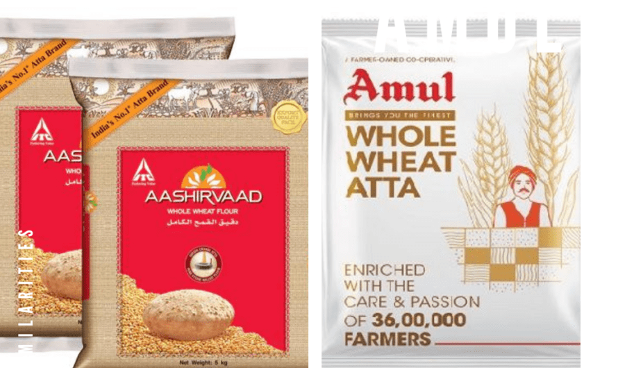 Which is the best atta brand among Aashirvaad Atta 5kg vs Amul Atta 5kg