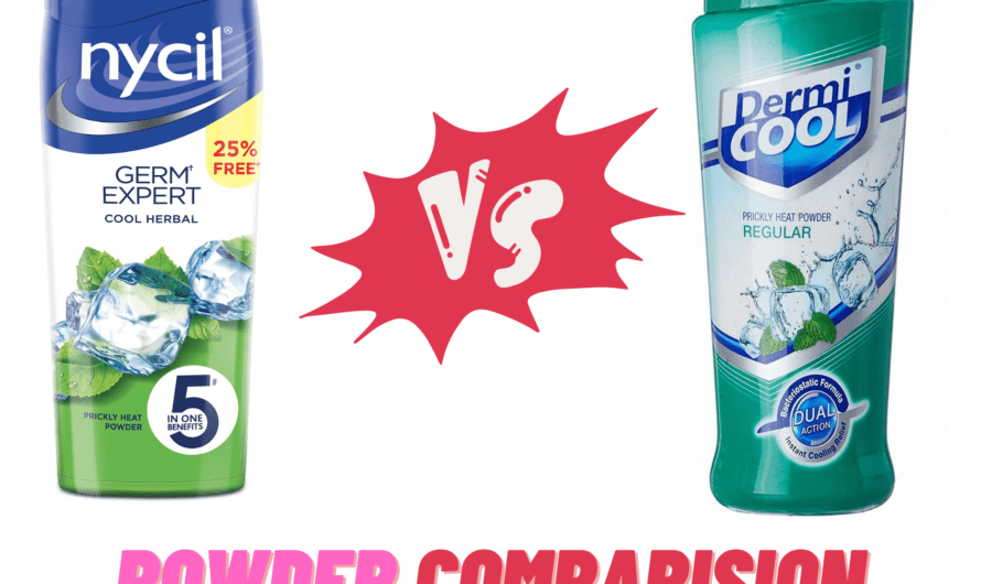 Nycil Vs Dermi COOL : Which Is The Best Powder In Summer