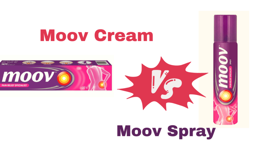 Moov Cream Vs Moov Spray – Which Is More Effective?